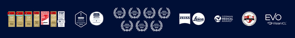 Auszeichnungen, Zertifikate und Partner von Auge Laser Chirurgie in Linz und Wien