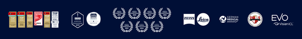 Auszeichnungen, Zertifikate und Partner von Auge Laser Chirurgie in Linz und Wien