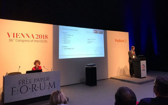 ESCRS-Kogress 2018, Augenärzte Linz, Dirisamer Luft Priglinger