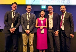 Experten Prof. Dr. Dirisamer, PD Dr. Dr. Luft und Prof. Dr. Priglinger, ESCRS Kongress Kopenhagen