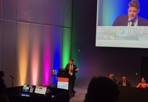 Experten Prof. Dr. Dirisamer, PD Dr. Dr. Luft und Prof. Dr. Priglinger, ESCRS Kongress Kopenhagen